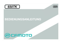 Bedienungsanleitung Handbuch CFMOTO 650-2650TK